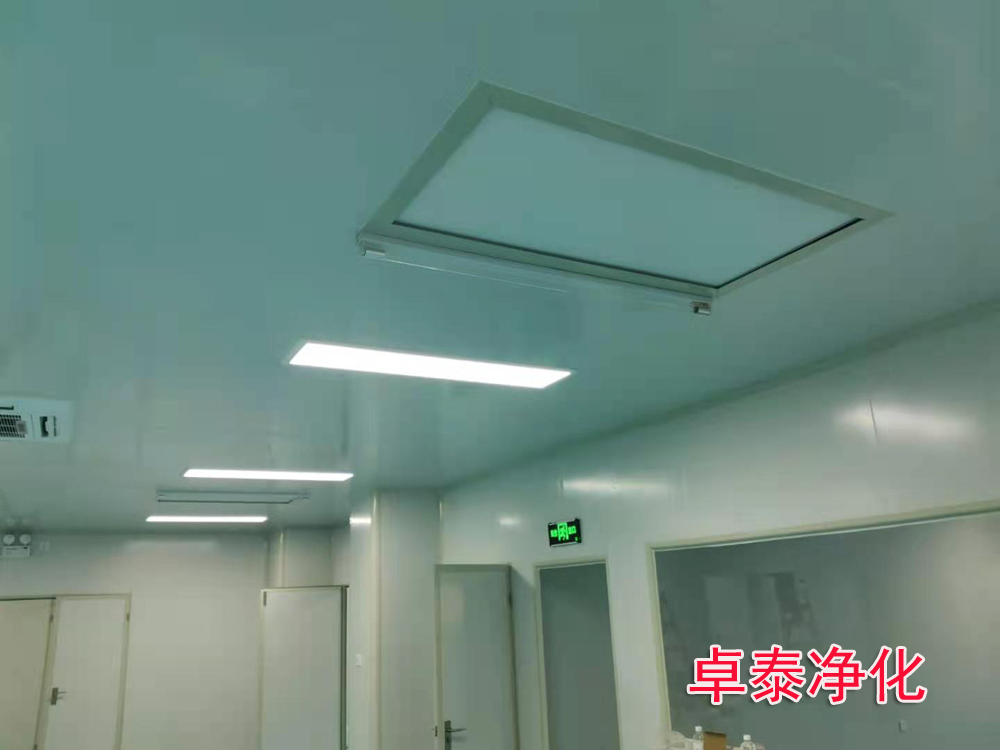 公司承建河北樸爾靚日用品十萬級消字號凈化車間完工并通過第三方檢測驗(yàn)收