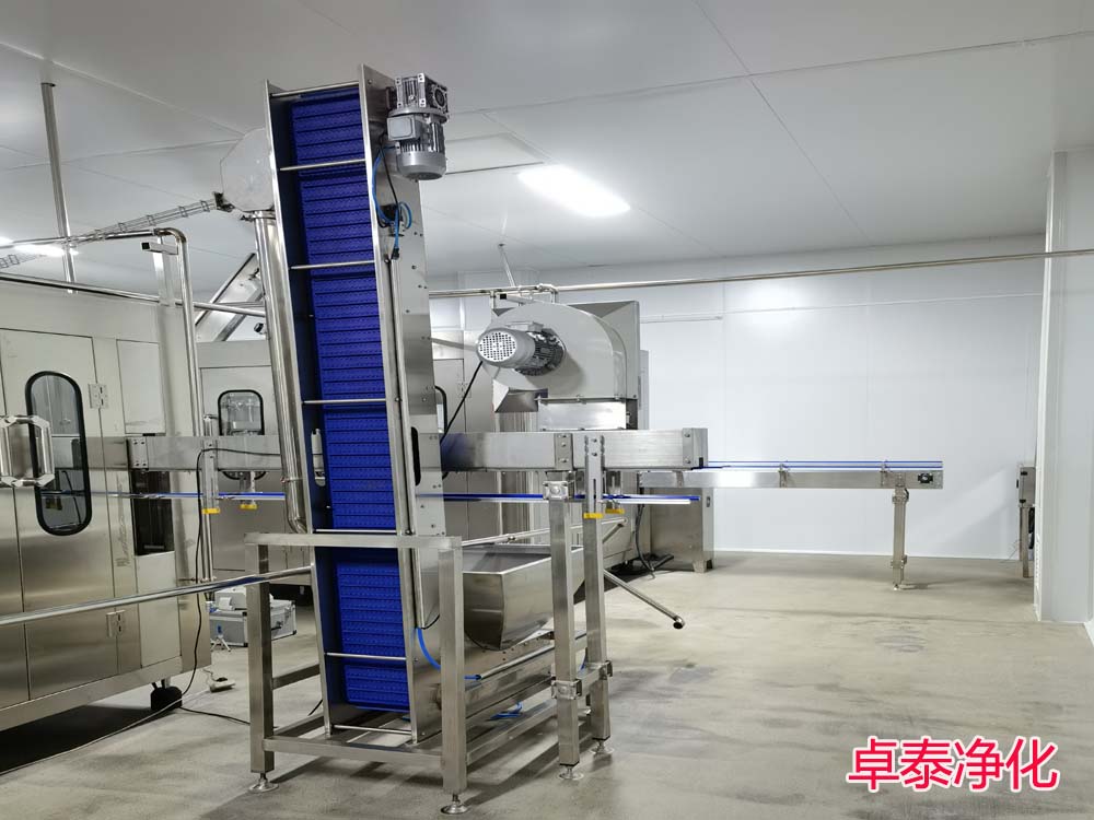 河北澤禧生物科技有限公司灌裝十萬級凈化車間施工驗收完成