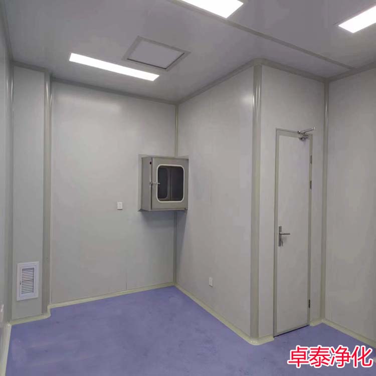 河北東同光電萬級(jí)凈化車間施工完成，河北凈化車間裝修公司找卓泰凈化